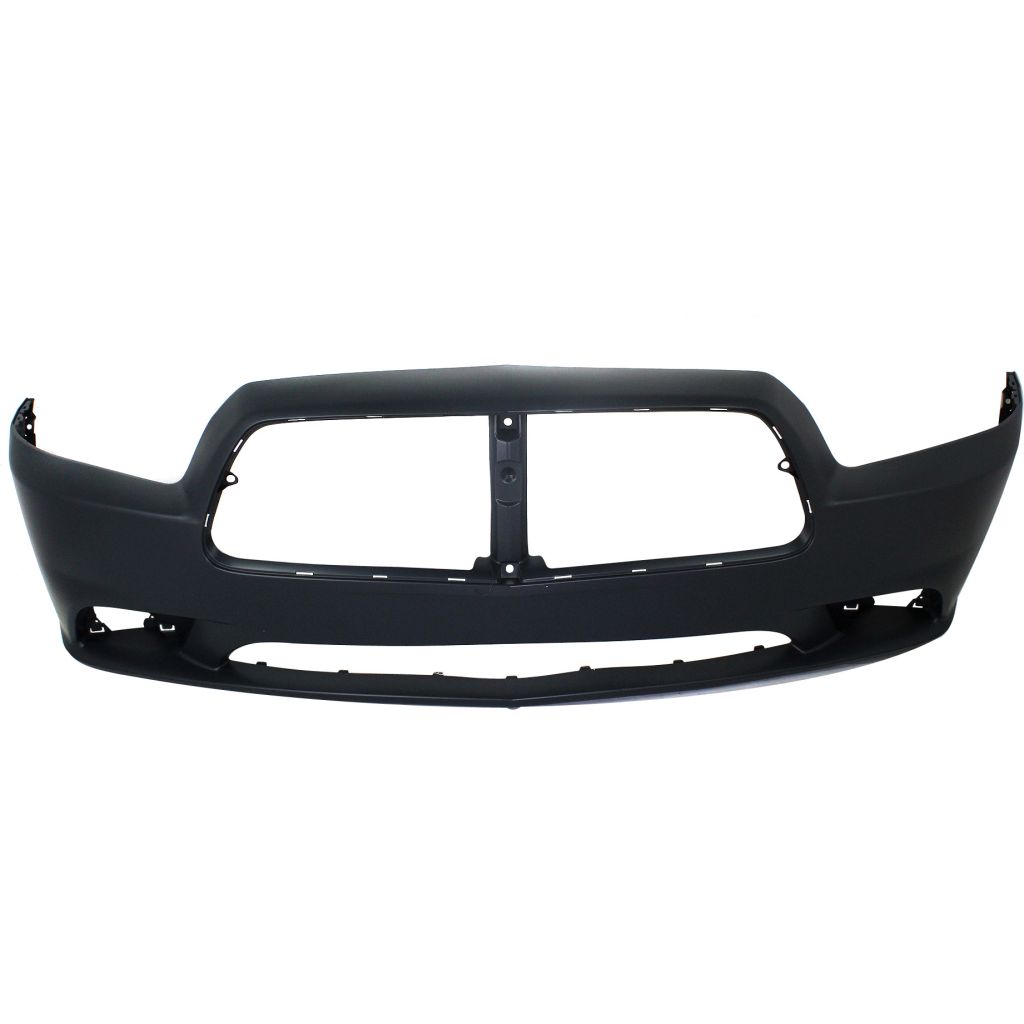 DODGE CHARGER FRONT BUMPER COVER PRIMED (WO/ADAPTIVE CRUISE)(EXC SRT-8)**CAPA** OEM#68092596AA 2011-2014 PL#CH1000992C