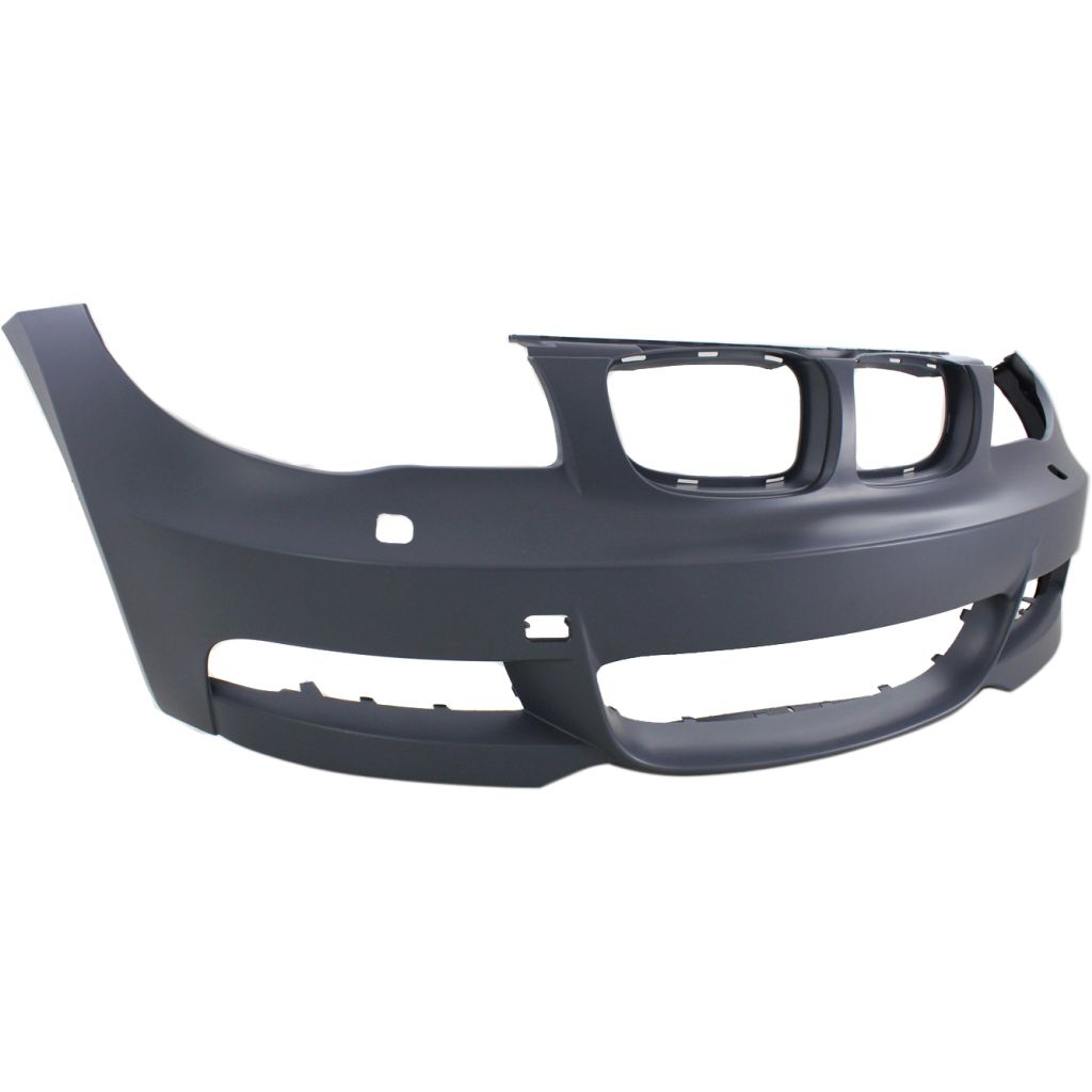BMW BMW 1 2DOORS/COUPE/CONVERTIBLE FRONT BUMPER COVER PRIMED (W/ M PKG)(W/ WASHER) OEM#51118057508 2008-2013 PL#BM1000224