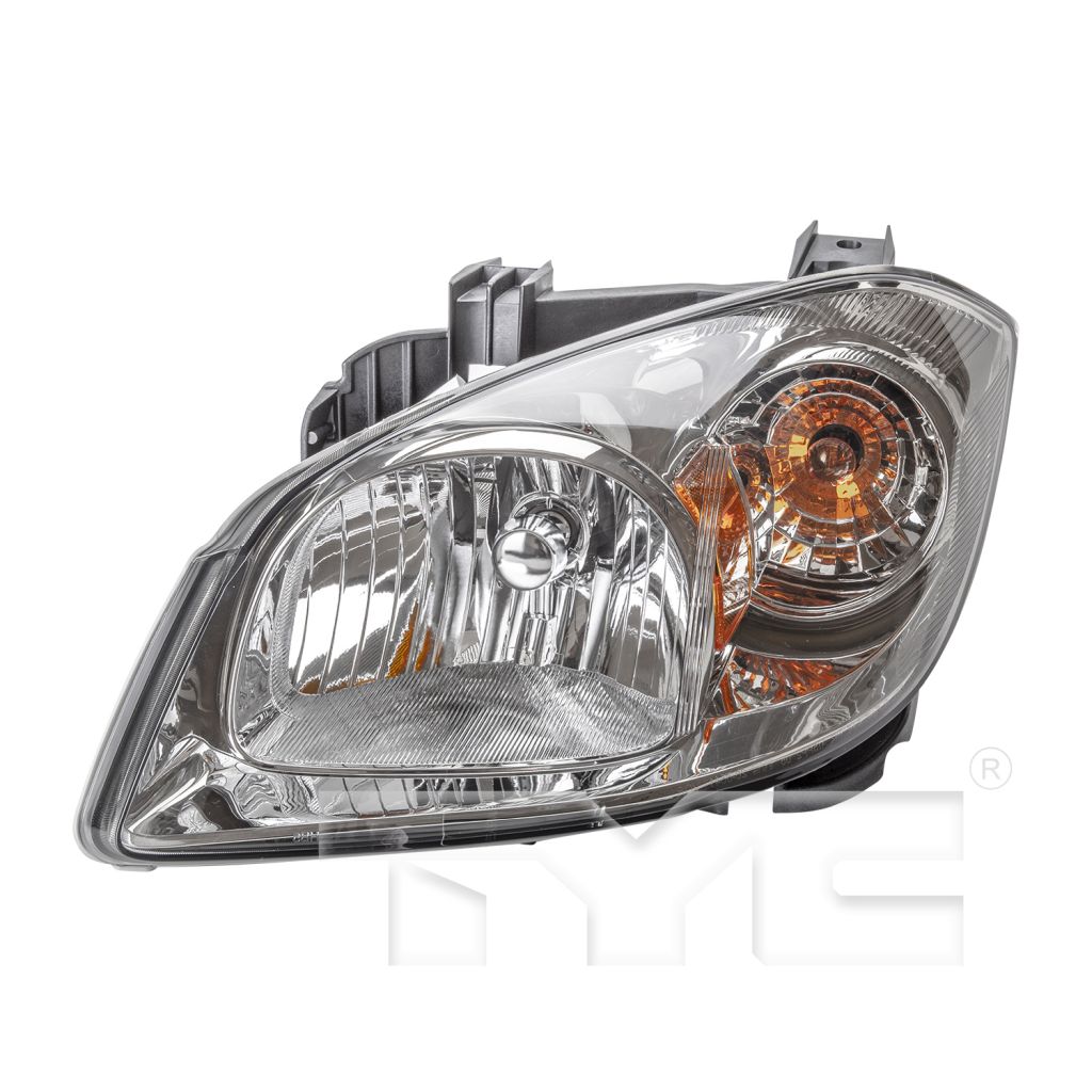 PONTIAC G5 HEAD LAMP ASSEMBLY LEFT (Driver Side) (W/ BRKT)(LIGHT SMOKED LENS) OEM#20964008-PFM 2007-2009 PL#GM2502282