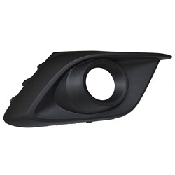 MAZDA MAZDA3 FOG LAMP COVER RIGHT (Passenger Side) BLACK (W/ FOG)(WO/CHR RING) OEM#BJS850C11 2014-2016 PL#MA1039123