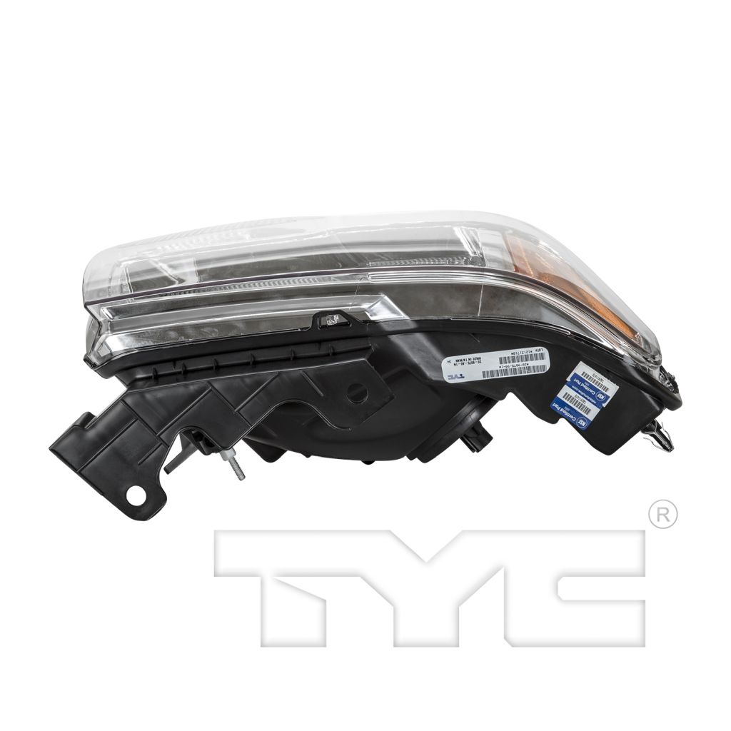 FORD TRUCKS & VANS FORD/PU (F150)(EXC SVT RAPTOR) HEAD LAMP ASSY RIGHT (Passenger Side) (HALOGEN)(CHROME TRIM)**CAPA** OEM#DL3Z13008A 2009-2014 PL#FO2503287C