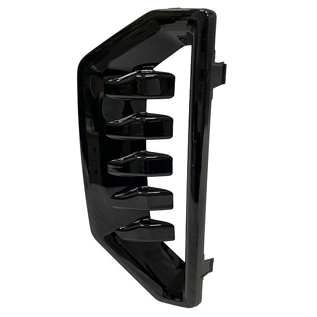 GM TRUCKS & VANS SIERRA/PU 1500 FRONT BUMPER UPPER AIR DUCT COVER LEFT (Driver Side) PTD-BLACK OEM#84869627 2022-2025 PL#GM1038287