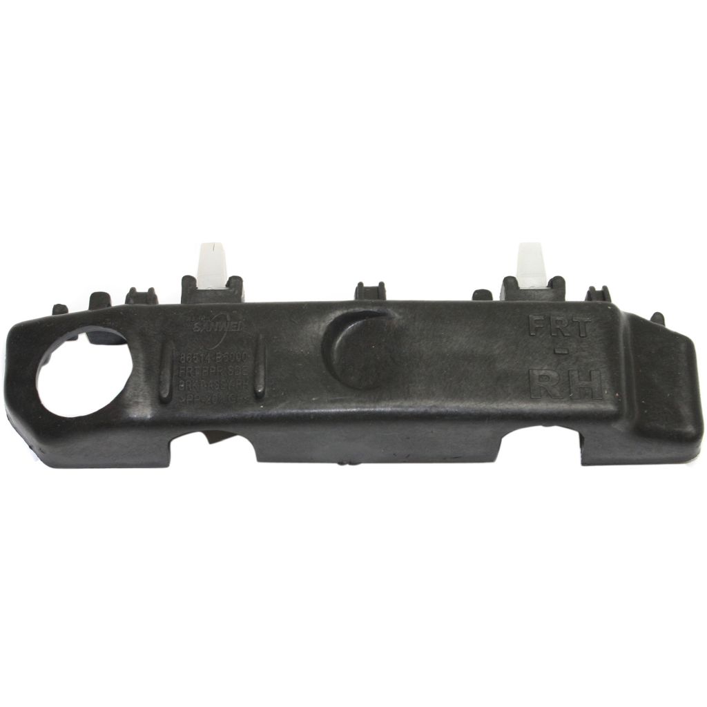 KIA FORTE SEDAN FRONT BUMPER COVER SIDE BRACKET RIGHT (Passenger Side) (PLASTIC) OEM#86514A7000 2014-2016 PL#KI1033102