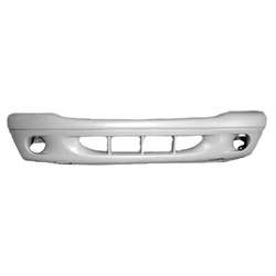 DODGE TRUCKS & VANS DAKOTA/PU FRONT BUMPER COVER PRIMED (1PC BUMPER )(W/ FOG) OEM#5083107AA 2001-2004 PL#CH1000309