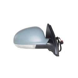 VOLKSWAGEN GLI DOOR MIRROR ASSEMBLY RIGHT (Passenger Side) POWER/HEATED (W/ SIGNAL/PUDDLE LAMP) OEM#1K1857508BH9B9-PFM 2008-2010 PL#VW1321123