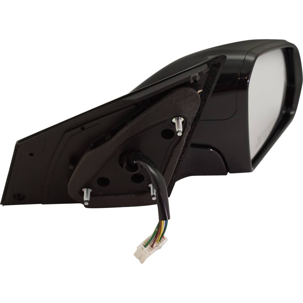 HYUNDAI SONATA DOOR MIRROR RIGHT (Passenger Side) PWR/HTD/SIGNAL (W/BSD)(W/MEMORY)(GLOSS BLACK)(MAN-FOLD) OEM#87620C2070 2015-2017 PL#HY1321229