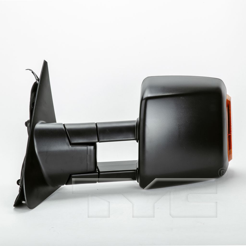 TOYOTA TUNDRA DOOR MIRROR LEFT (Driver Side) PWR/HTD (DUAL ARM)(W/LAMP & TOWING)(TEXT) OEM#879400C221 2007-2013 PL#TO1320243