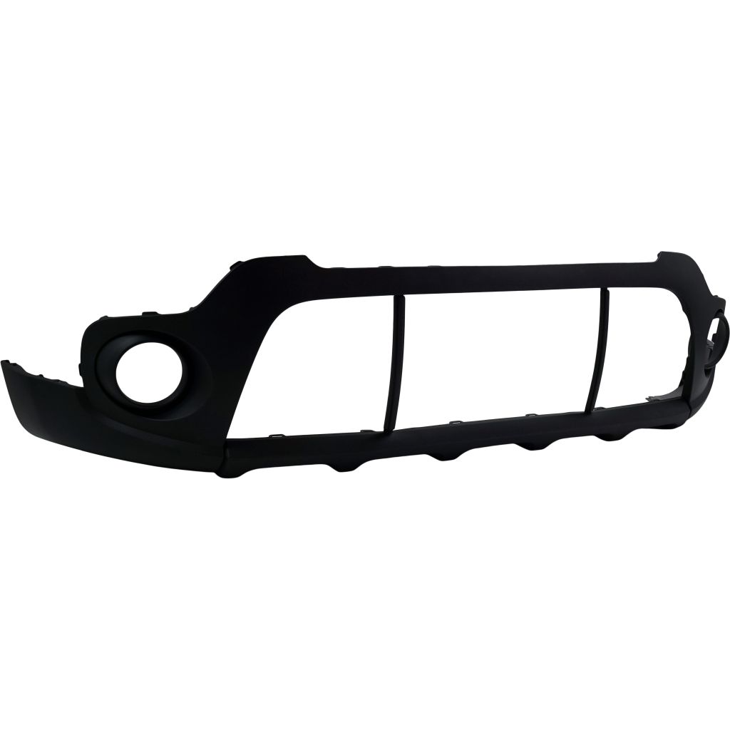 KIA SOUL FRONT BUMPER COVER LOWER TXT-BLACK (BASE/LX) OEM#86512B2500 2017-2019 PL#KI1015111