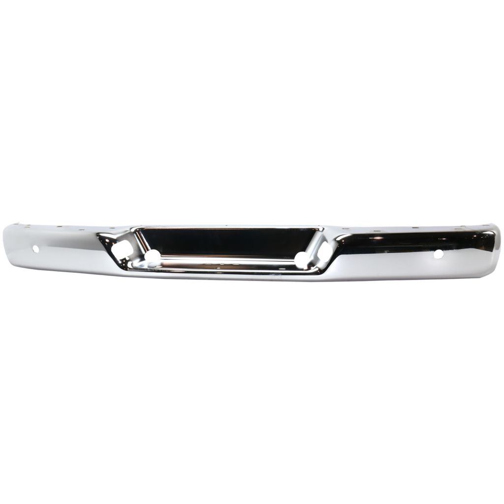 GM TRUCKS & VANS CHEVY/GMC/VAN(Express/Savana) STEP BUMPER FACE BAR CHROME (W/ SENSOR) OEM#84376068 2013-2025 PL#GM1102560