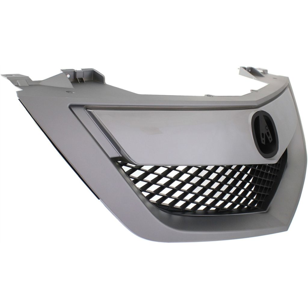 ACURA MDX GRILLE ASSEMBLY CHROME SATIN NICKEL/BLK (WO/SENSOR BELOW EMBLEM) OEM#75100STXA02 2010-2013 PL#AC1200118