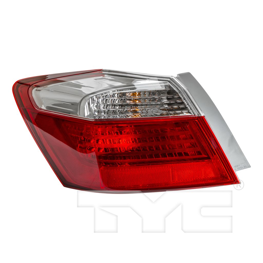 HONDA ACCORD SEDAN TAIL LAMP ASSEMBLY LEFT (Driver Side) (STD BULB) OEM#33550T2AA01 2013-2015 PL#HO2804101