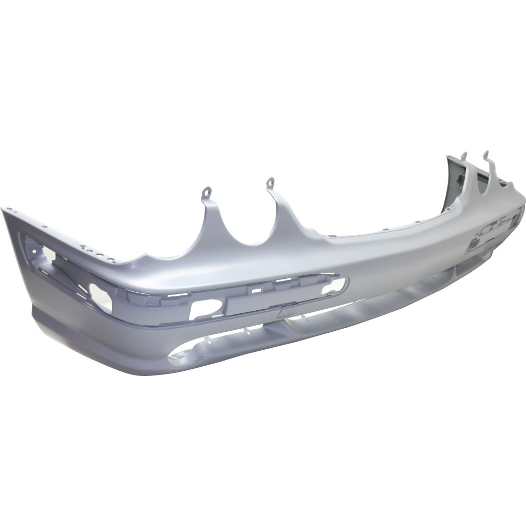 MERCEDES-BENZ E-CLASS (210) (SEDAN /WAGON ) FRONT BUMPER COVER PRIMED (W/O Washer)(W/ Sport Pkg) OEM#2108852525 2000-2003 PL#MB1000143