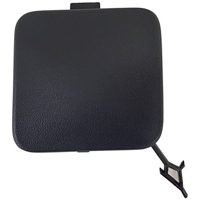 JEEPVEHICLE GRAND CHEROKEE L (W/3 ROW SEATS) REAR BUMPER TOW HOOK COVER TXT-BLACK (LAREDO/ALTITUDE/LIMITED) OEM#6XS46GXHAB 2021-2024 PL#CH1129114