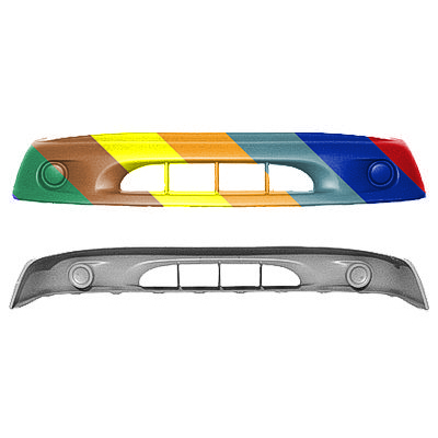 DODGE TRUCKS & VANS DURANGO FRONT BUMPER COVER PRIMED (W/O FOG) (Lower) OEM#4897588AB 1998-2000 PL#CH1000289