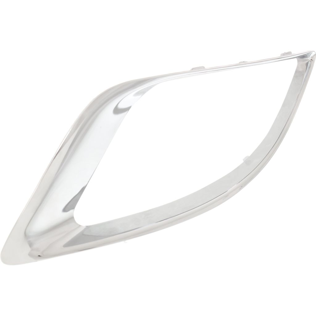 DODGE TRUCKS & VANS DURANGO FOG LAMP COVER OUTER MOLDING RIGHT (Passenger Side) CHROME (2PC BUMPER CVR)**CAPA** OEM#5113744AB 2014-2020 PL#CH1039163C