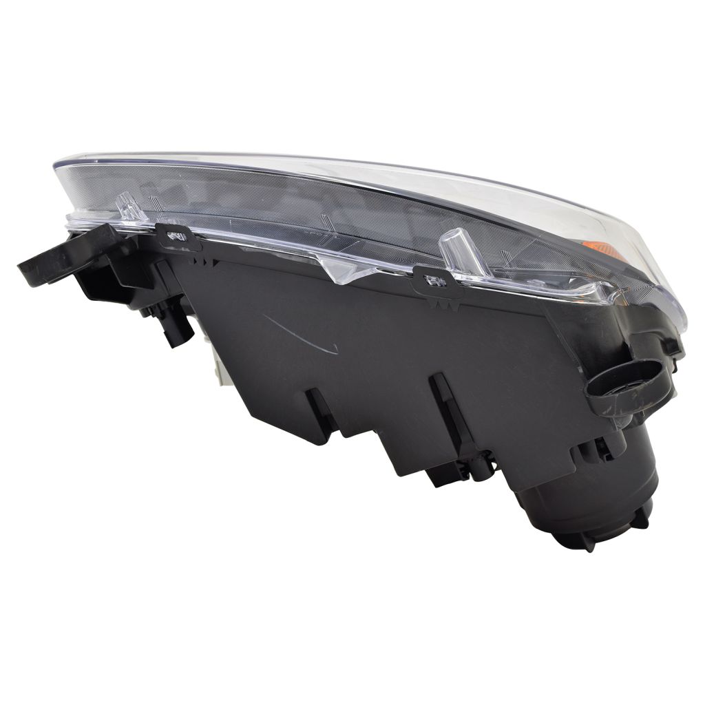 JEEPVEHICLE GRAND CHEROKEE / GRAND CHEROKEE WK HEAD LAMP ASSY LEFT (Driver Side) (HALOGEN)(BLACK)(EXC 75th ED) OEM#68236109AE 2014-2016 PL#CH2502308