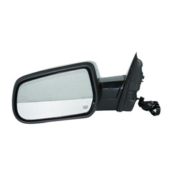 GM TRUCKS & VANS EQUINOX DOOR MIRROR LEFT (Driver Side) POWER/HEATED (PTM CVR)(WO/BLIND SPOT GLASS) OEM#20858744 2010-2012 PL#GM1320387