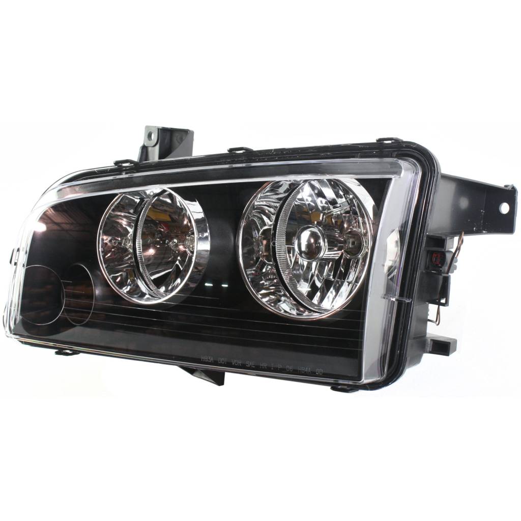 DODGE CHARGER HEAD LAMP ASSY LEFT (Driver Side) (HALOGEN)(TO:11-8-06) OEM#4806165AF 2006 PL#CH2502163