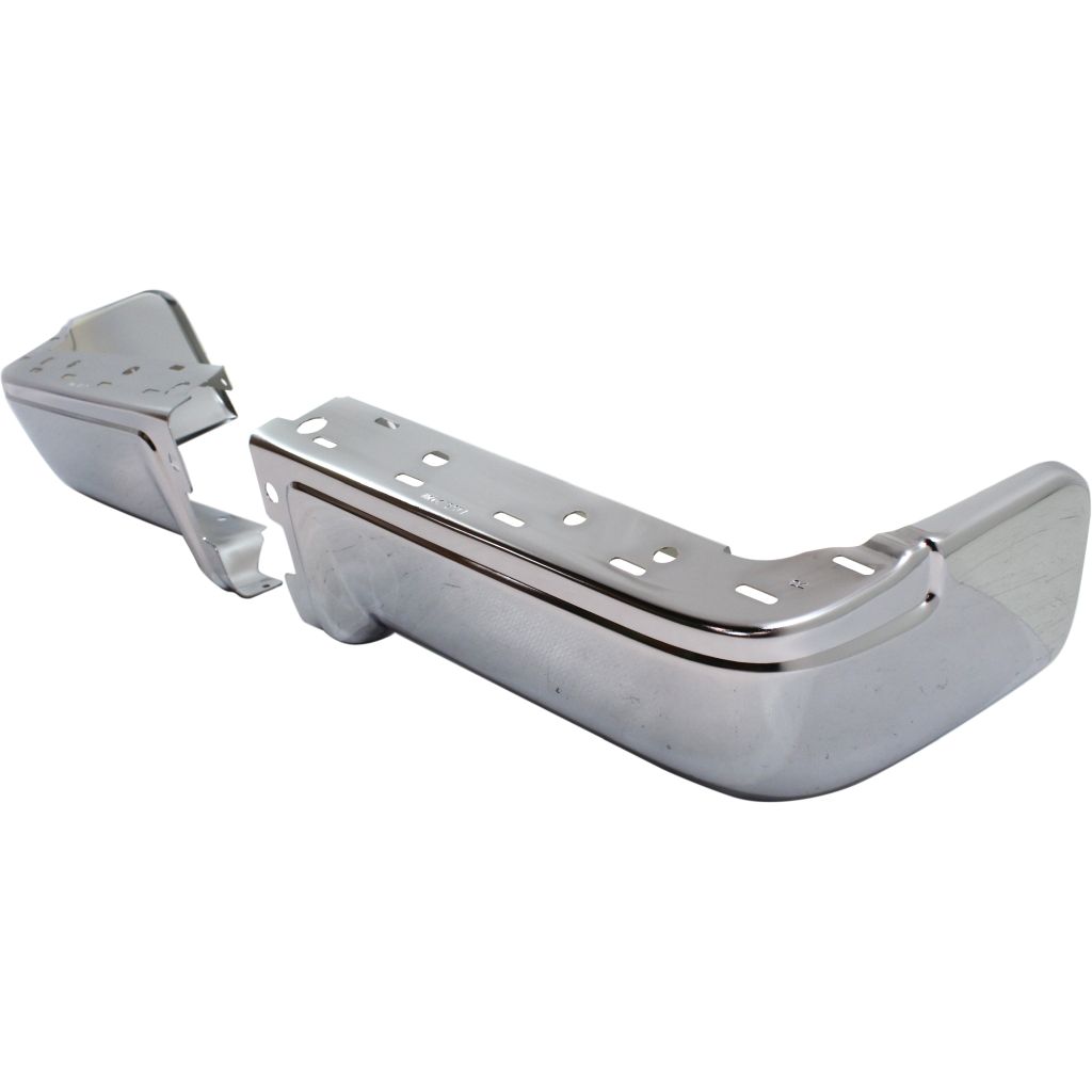 FORD TRUCKS & VANS FORD/PU (F150)(EXC SVT RAPTOR) STEP BUMPER CHROME RIGHT (Passenger Side) & LEFT (Driver Side) (2PC SET)(WO/SENSOR)(STYLESIDE)(RE) OEM#9L3Z17906A (P) 2009-2014 PL#FO1102374