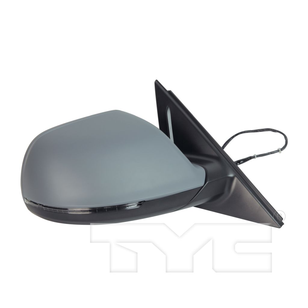 AUDI Q5 / SQ5 DOOR MIRROR RIGHT (Passenger Side) PWR/HTD/SIGNAL (WO/PUDDLE/DIMMING/LANE WARNING) OEM#8R1857410F01C-FPM 2009-2017 PL#AU1321120