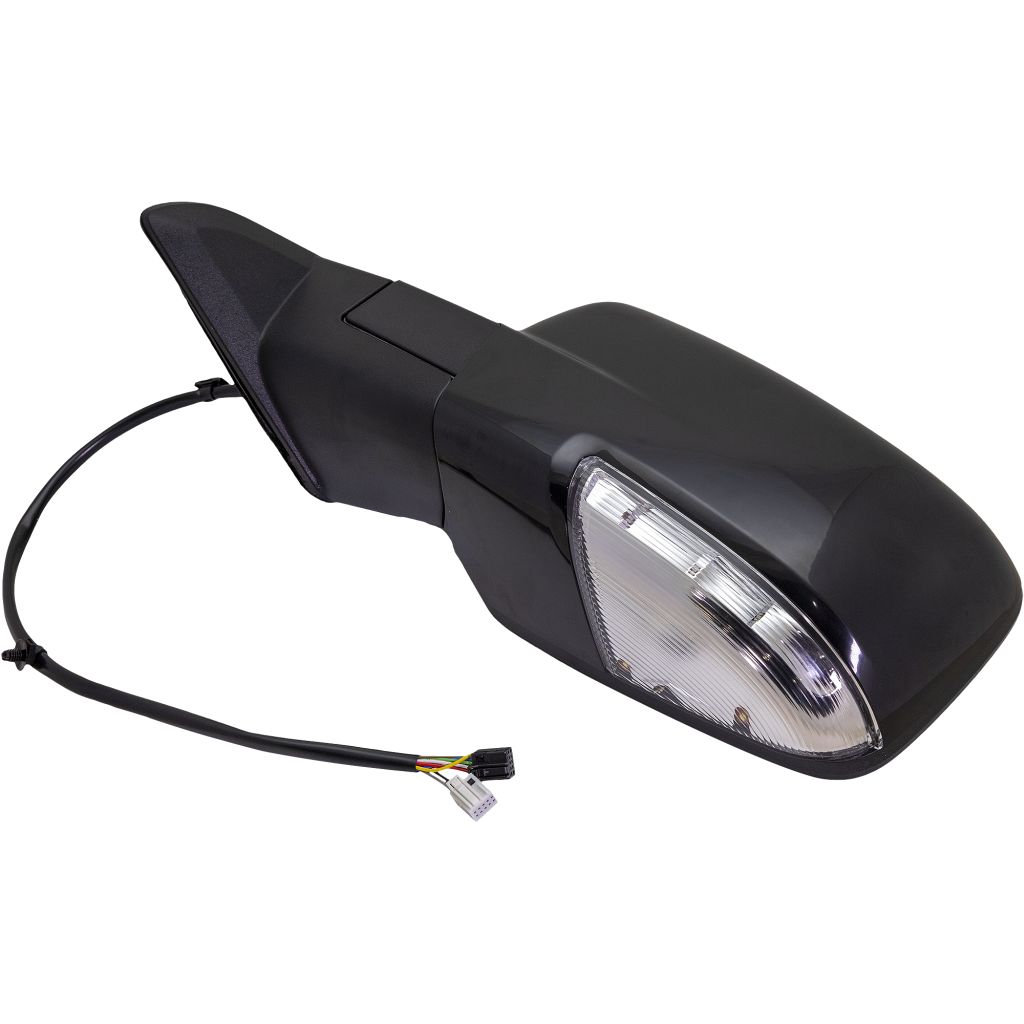 DODGE TRUCKS & VANS DODGE/PU (R2500/3500) DOOR MIRROR LEFT (Driver Side) PWR/HTD/SIGNAL/PUDDL/P-FOLD (WO/TOW)(WO/DIMMING)(BLACK) OEM#6KE87TZZAG 2018 PL#CH1320486