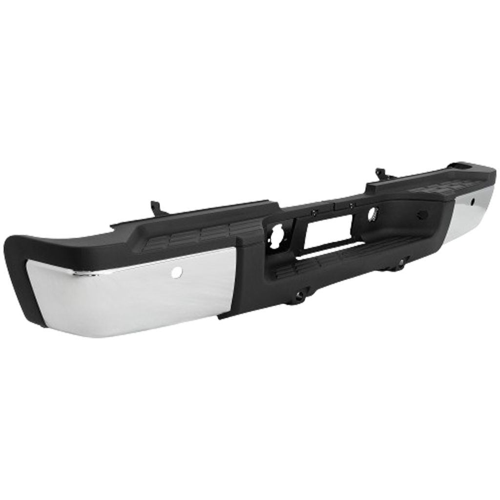 GM TRUCKS & VANS SIERRA/PU 2500/3500 STEP BUMPER ASSY CHROME (DUAL REAR WHEEL)(W/ SENSOR) OEM#22792252-PFM 2011-2014 PL#GM1103167