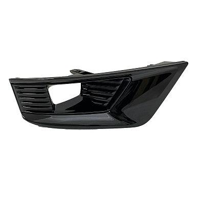 NISSAN ARMADA FOG LAMP COVER RIGHT (Passenger Side) PTD-BLACK (W/FOG)(W/MIDNIGHT PKG) OEM#620766JL0B 2021-2024 PL#NI1039183