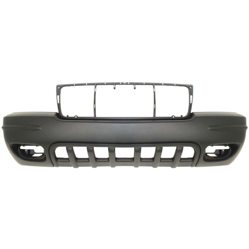 JEEP GRAND CHEROKEE FRONT BUMPER COVER PRIMED (W/FOG) OEM#5083100AA 2001-2003 PL#CH1000311