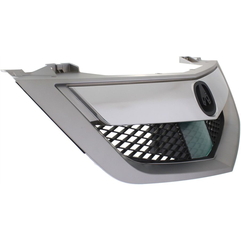 ACURA MDX GRILLE ASSEMBLY CHROME SATIN NICKEL/BLK (W/SENSOR BELOW EMBLEM) OEM#75100STXA12 2010-2013 PL#AC1200119