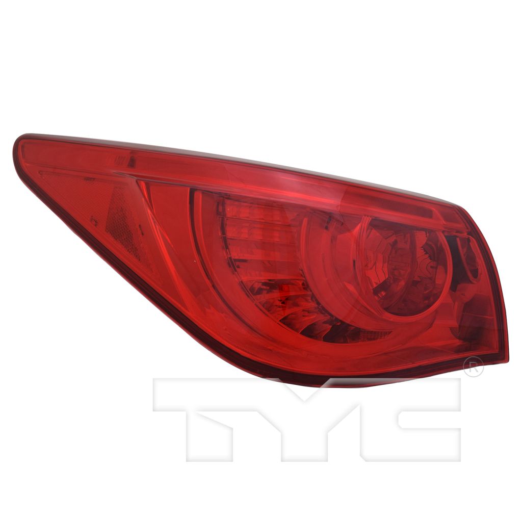 INFINITI Q50 TAIL LAMP ASSY LEFT (Driver Side) (OUTER)(LED)**CAPA** OEM#265554HB0C 2016-2017 PL#IN2804107C