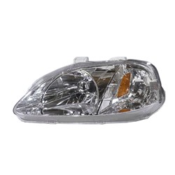 HONDA CIVIC SEDAN HEAD LAMP LEFT (Driver Side) OEM#33151S01A02 1999-2000 PL#HO2502113