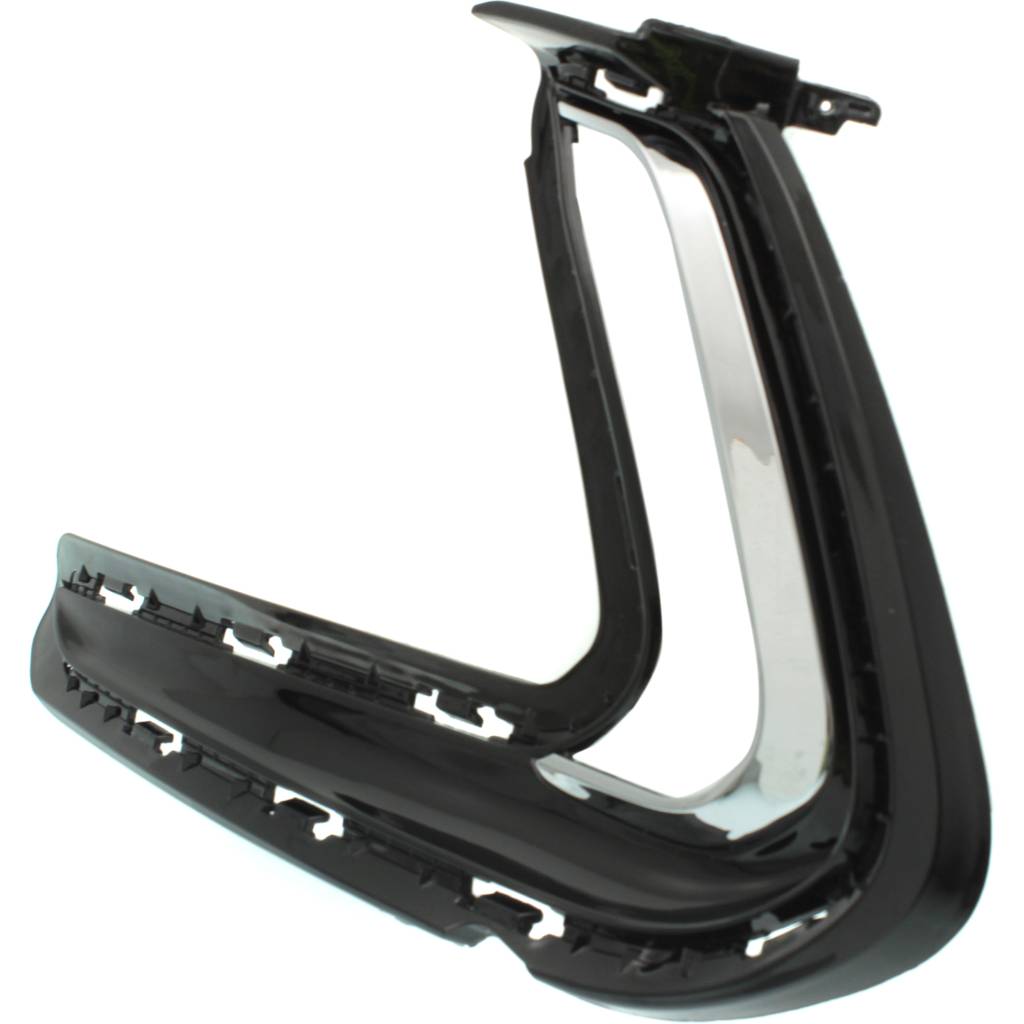 HYUNDAI ELANTRA SEDAN FRONT BUMPER OUTER OPENING COVER LEFT (Driver Side) (W/DRL)(USA)(EXC SPORT MDL) OEM#86563F3400 2017-2018 PL#HY1038126
