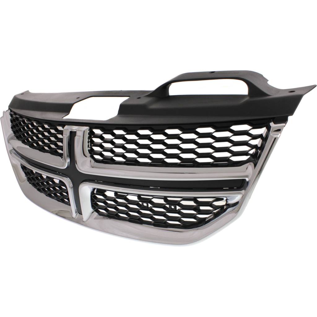 DODGE JOURNEY GRILLE CHROME/BLACK OEM#1SU84SZ0AC 2011-2020 PL#CH1200362