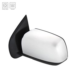 GM TRUCKS & VANS COLORADO (CHEVY) DOOR MIRROR LEFT (Driver Side) PWR/HTD (1st DESIGN)(W/SPOT GLASS)(C OEM#23408200 2015-2017 PL#GM1320522