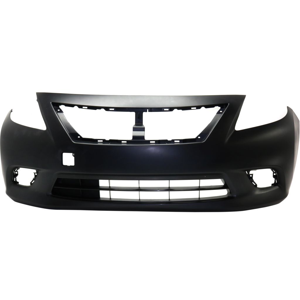 NISSAN(DATSUN) VERSA SEDAN FRONT BUMPER COVER PRIMED (W/CVT) **CAPA** OEM#FBM229KA0J 2013-2014 PL#NI1000291C