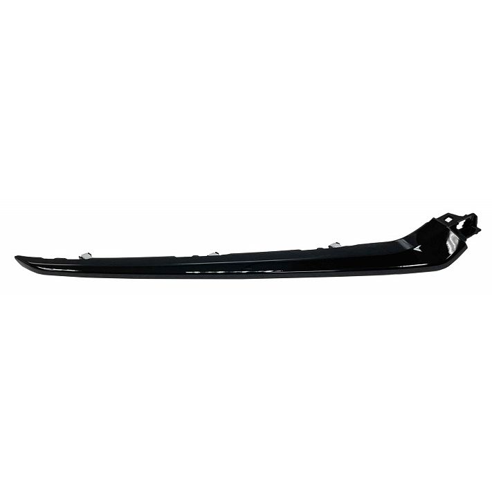 HONDA PILOT GRILLE UPPER OUTER MLDG RIGHT (Passenger Side) GLOSS-BLACK OEM#71210T90A10 2023-2025 PL#HO1213137