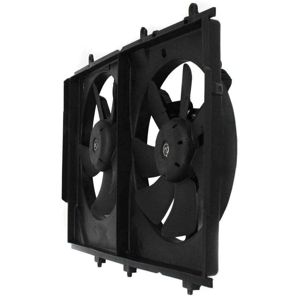 MITSUBISHI OUTLANDER RADIATOR & A/C FAN ASSY WO/CONTROL MODULE (DUAL FAN) OEM#MR993931-PFM 2003-2006 PL#MI3115117