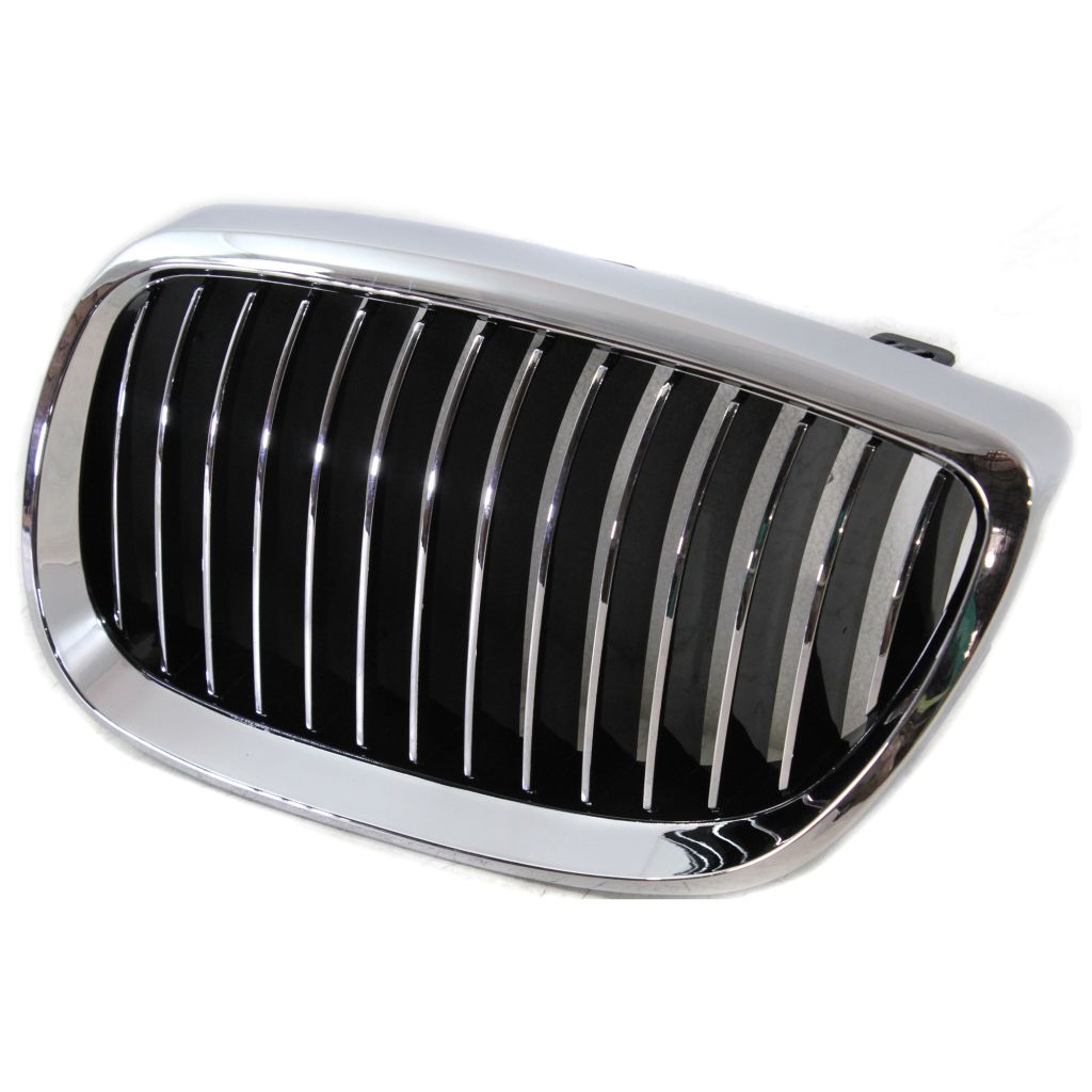 BMW BMW X5 GRILLE LEFT (Driver Side) CHR/BLK OEM#51137157687 2011-2013 PL#BM1200180