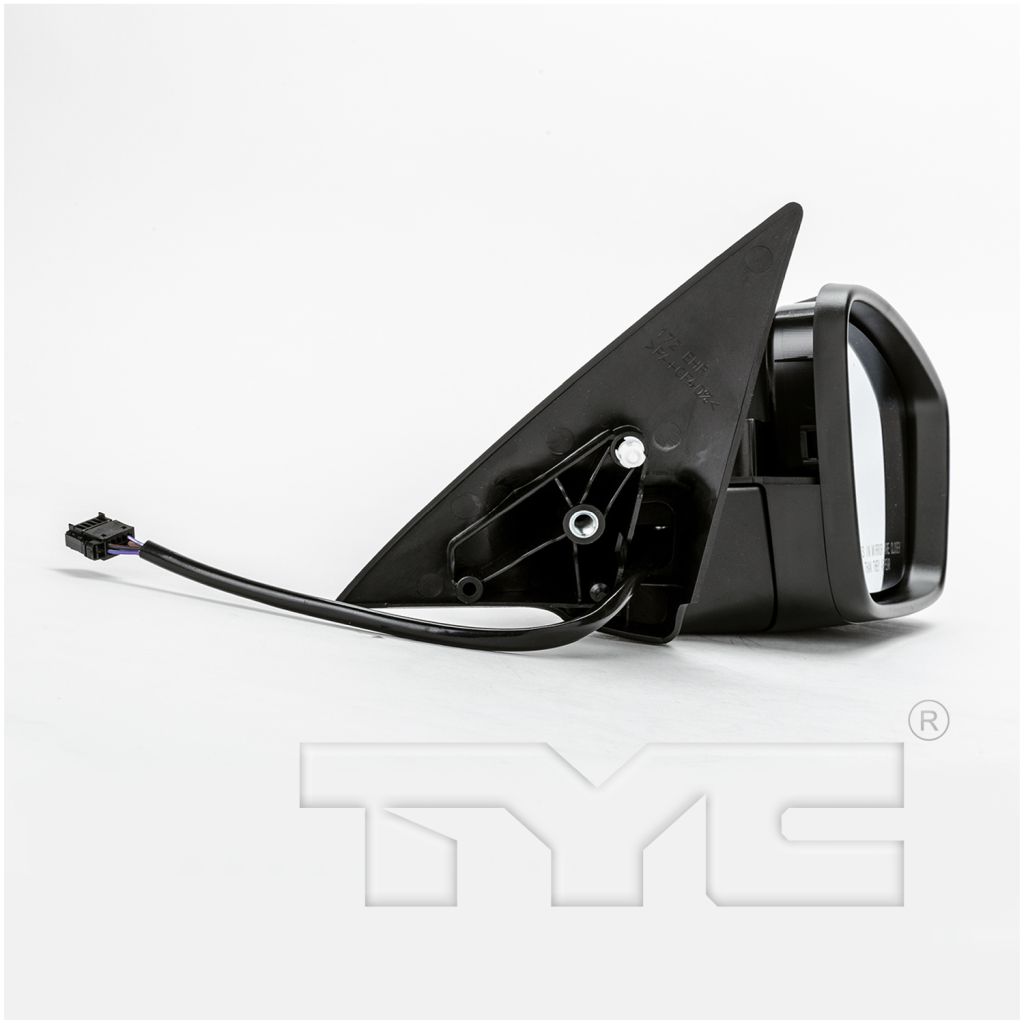 VOLKSWAGEN BEETLE DOOR MIRROR RIGHT (Passenger Side) POWER/HEATED (WO/SIGNAL) (TXT CVR)(CONVEX) OEM#5C1857508P9B9-PFM 2012-2013 PL#VW1321148