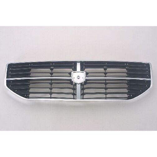 DODGE CALIBER GRILLE CHROME/BLACK (07 DESIGN / FIT 07-12) OEM#68043938AA 2007-2012 PL#CH1200299