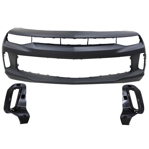 CHEVROLET CAMARO FRONT BUMPER COVER PRIMED (1LS/1LT/2LT; WO/1LE PKG) **CAPA** OEM#84341840 2016-2018 PL#GM1000A18C