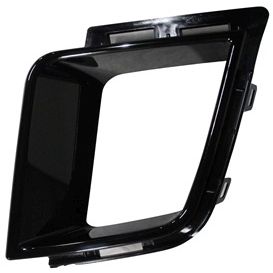 BMW BMW 7 SERIES (G11/G12) FRONT BUMPER GRILLE INSERT LEFT (Driver Side) GLOSS-BLACK (740/750 W/M PKG)(M760)(BRAKE VENT CHANNEL) OEM#51118076413 2020-2022 PL#BM1038238