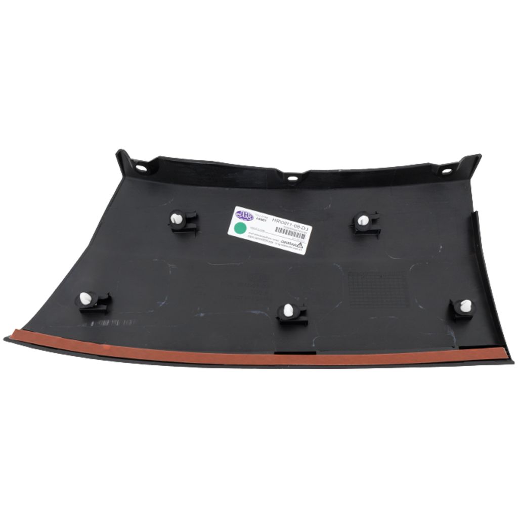 DODGE TRUCKS & VANS PROMASTER 1500/2500/3500 FRONT WHEEL OPENING MLDG LEFT (Driver Side) TXT-BLACK OEM#5NP39JXWAB 2019-2022 PL#CH1290119