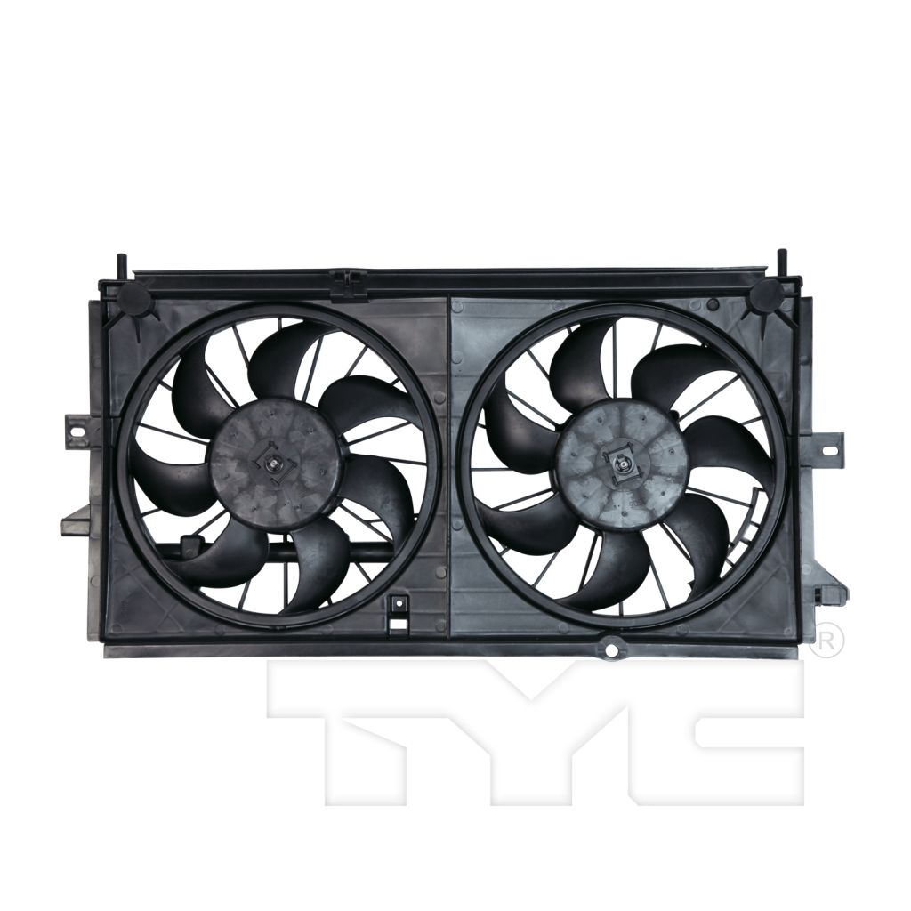 CHEVROLET IMPALA RADIATOR & A/C FAN ASSY OEM#19130419 2000-2003 PL#GM3117104