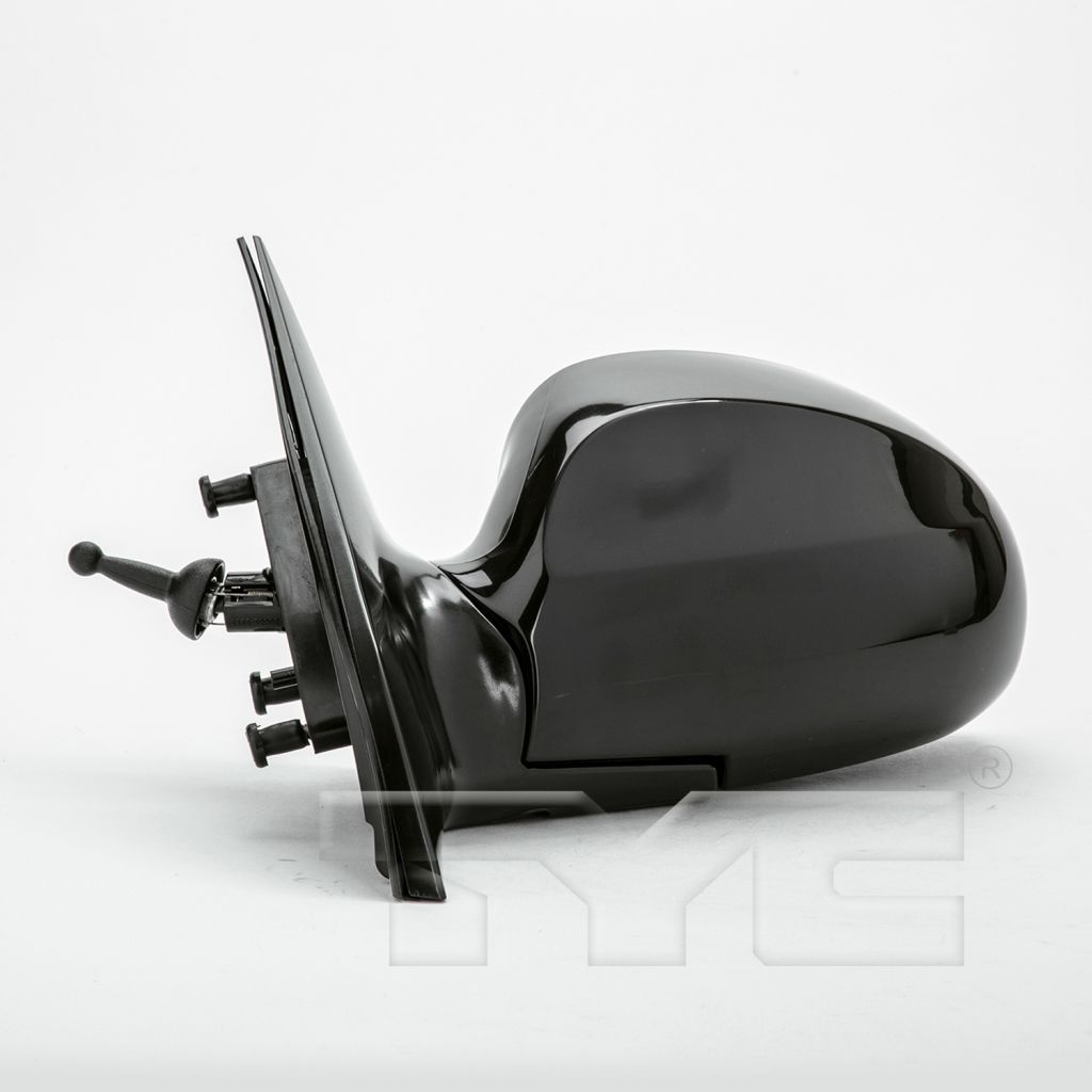 KIA SPECTRA SEDAN (New Style/W/ 2.0L) DOOR MIRROR LEFT (Driver Side) MANUAL REMOTE (PTM)(EXC EX/SX MDL)(06:TO 7-1-06) OEM#876102F051 2004-2009 PL#KI1320125