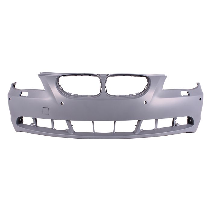 BMW BMW 5 SERIES (WAGON) FRONT BUMPER COVER PRIMED (W/O SPORT PKG)(W/SENSOR) OEM#51117111740 2006-2007 PL#BM1000153