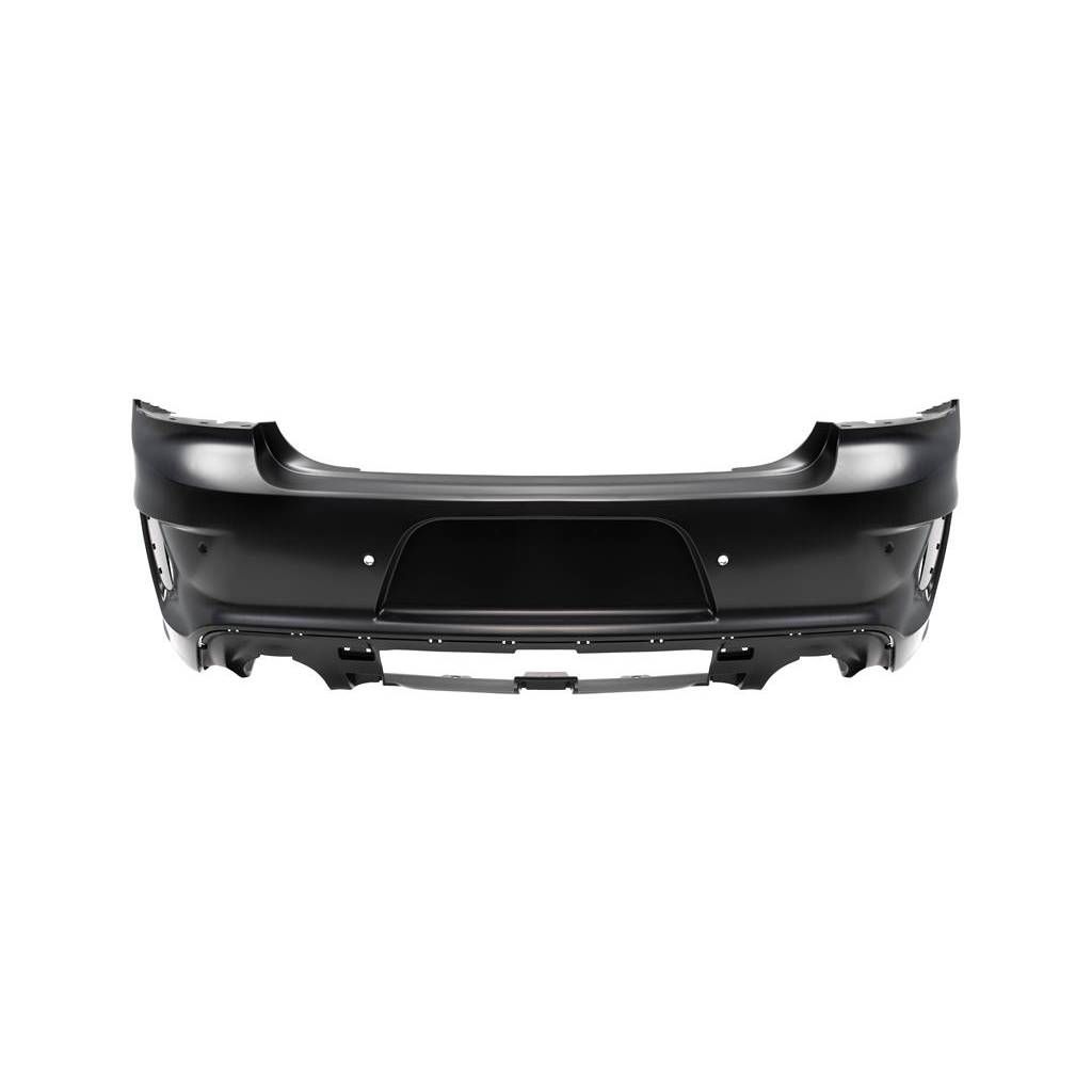 DODGE CHARGER REAR BUMPER COVER PRIMED (W/SENSOR)(W/WIDE BODY)**CAPA** OEM#68488292AA 2020-2023 PL#CH1100A56C