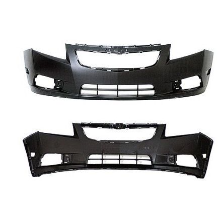 CHEVROLET CRUZE / CRUZE LIMITED FRONT BUMPER COVER PRIMED (W/BUILT IN BUMPER GRIL)(EXC W/RS PKG) OEM#95217520 2011-2014 PL#GM1000924