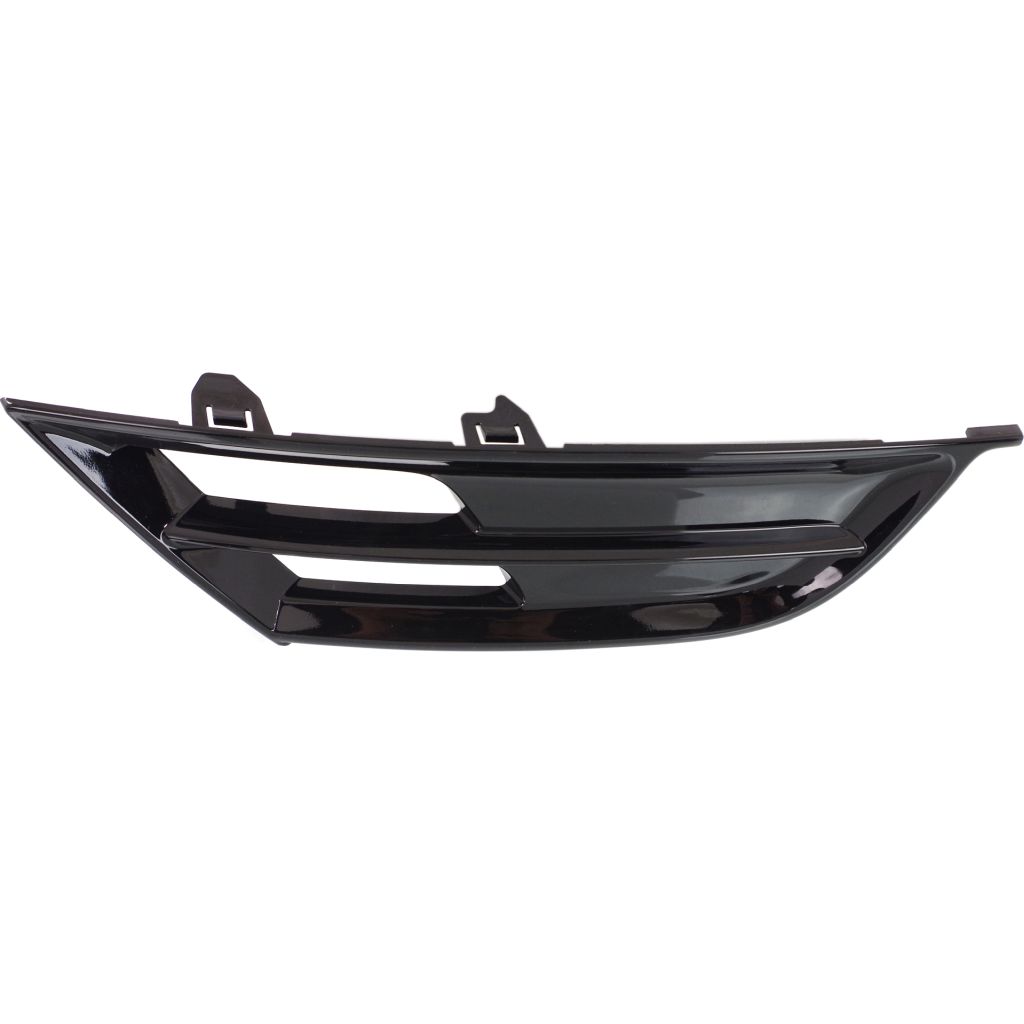 CHRYSLER 200 SEDAN FRONT BUMPER GRILLE INSERT LEFT (Driver Side) (PTD-BLACK)(WO/ADAPTIVE CRUISE)(C/S MDL) OEM#68203015AC 2015-2017 PL#CH1038160