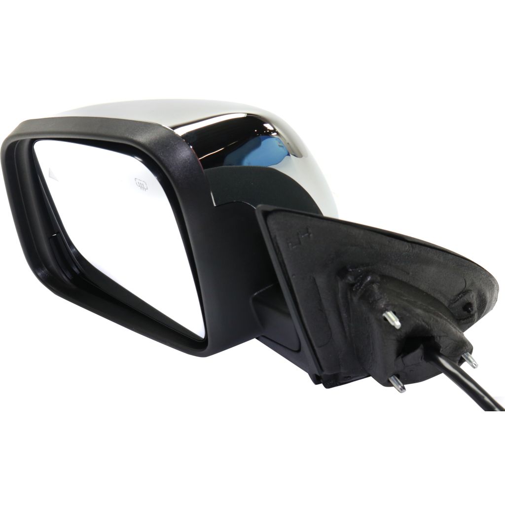 DODGE TRUCKS & VANS DURANGO DOOR MIRROR LEFT (Driver Side) PWR/HTD/SIGNAL/MEMORY (W/BSD)(CHROME) NO DIMMING OEM#68237575AF-PFM 2011-2022 PL#CH1320420